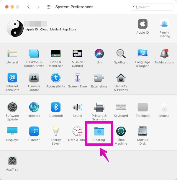 Mac "System Preferences"