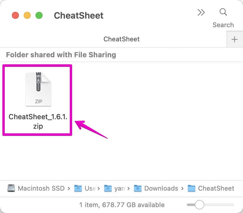 Mac CheatSheet