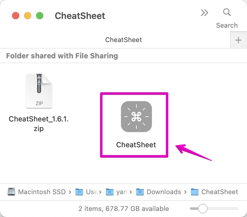 Mac CheatSheet