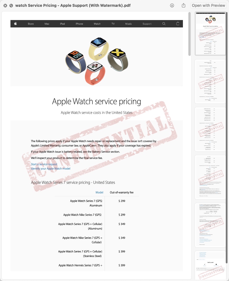 Mac Watermarked PDF