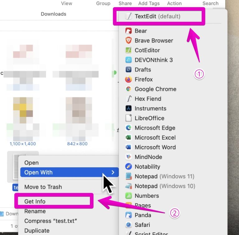 How to associate file extensions on Mac and batch association