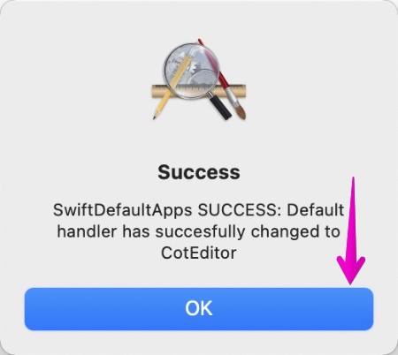 Mac "System Preferences" -> "SwiftDefaultApps"