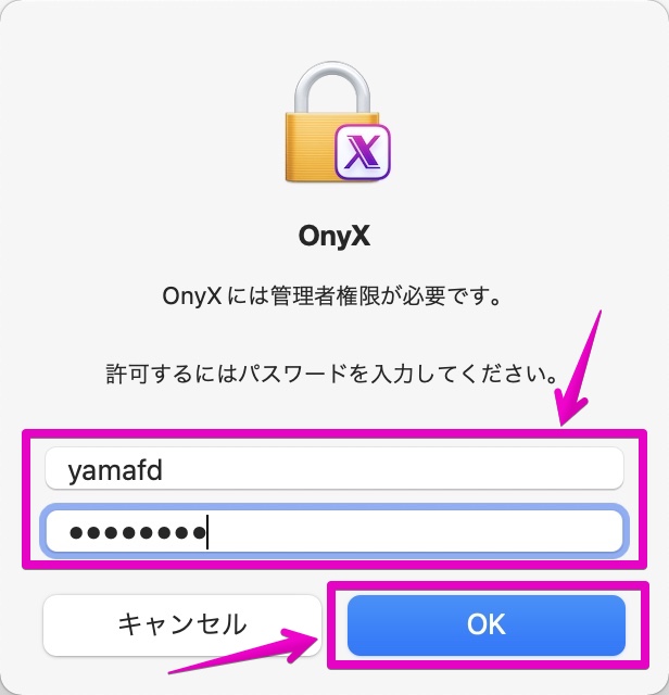 Onyx 権限