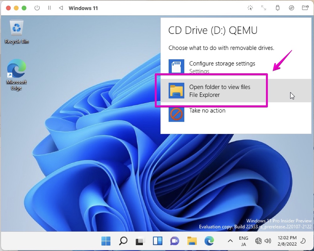 Windows 11 AutoPlay Choose what to do with removable drives