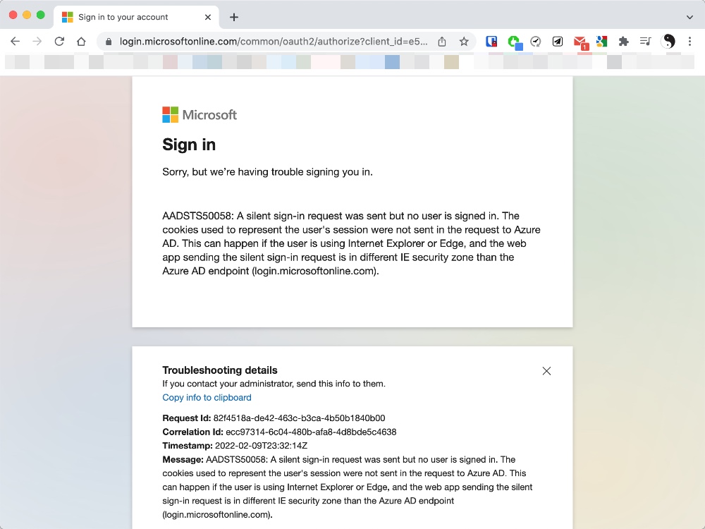 Mac Google Chrome WIndowsのISOダウンロードのエラー