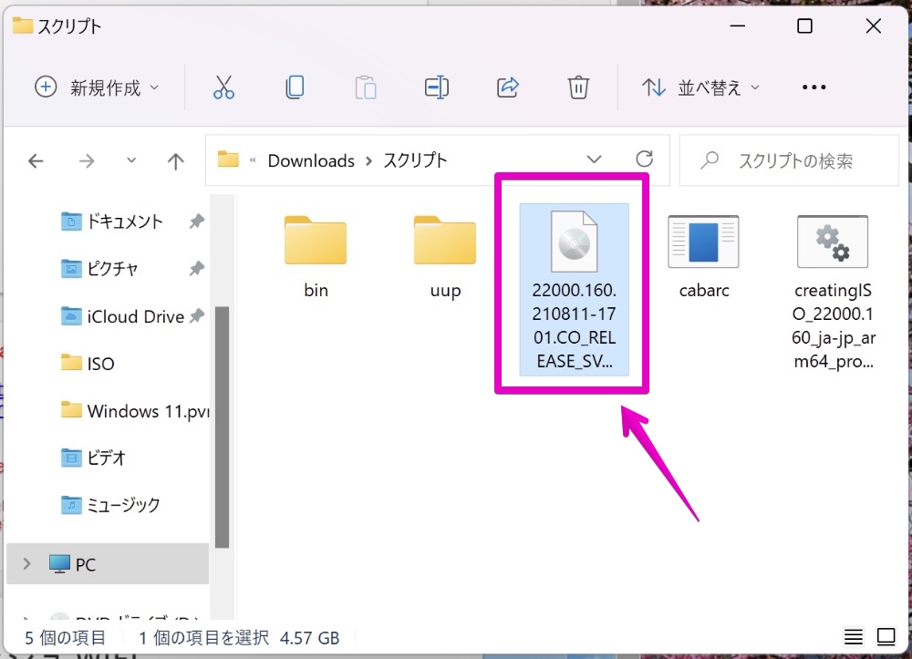 Windows ファイルエクスプローラ