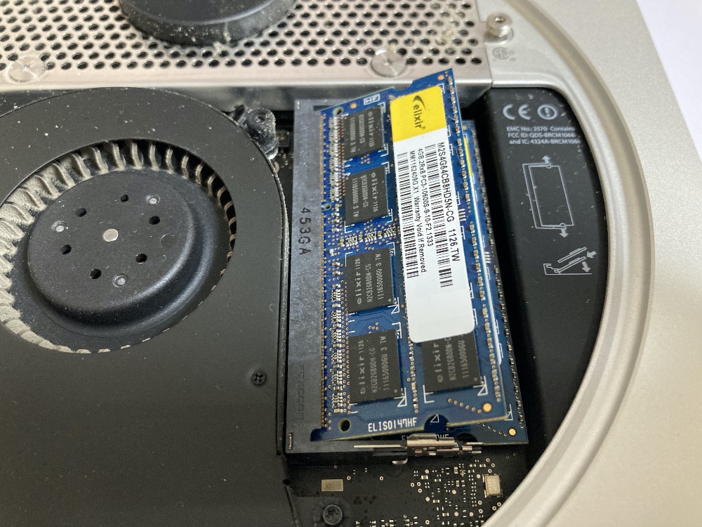 MAC MINI MC816J A 8Gメモリ増設 SSD128GB換装 - 通販 - gofukuyasan.com