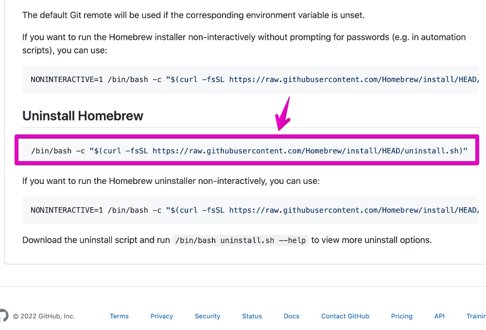 Homebrew 公式GitHub