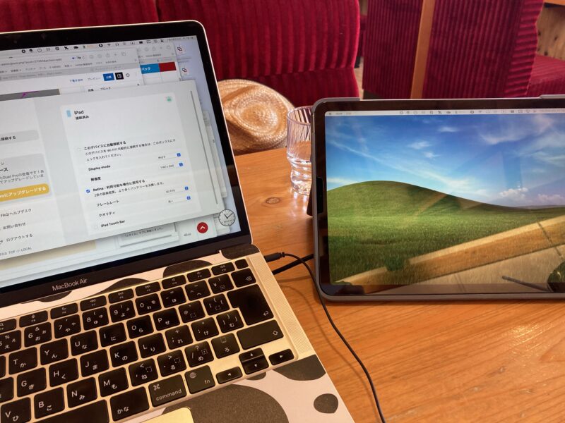 アプリ「duet」 MacとiPad